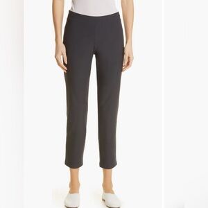 Eileen Fisher Stretch Crepe Slim Ankle Pants